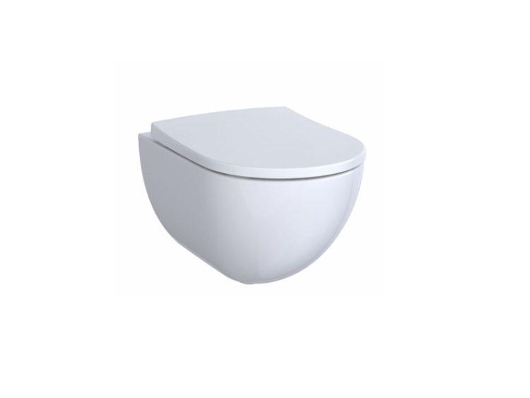 Унитаз подвесной безободковый Geberit Acanto Rimfree 500.600.01.2