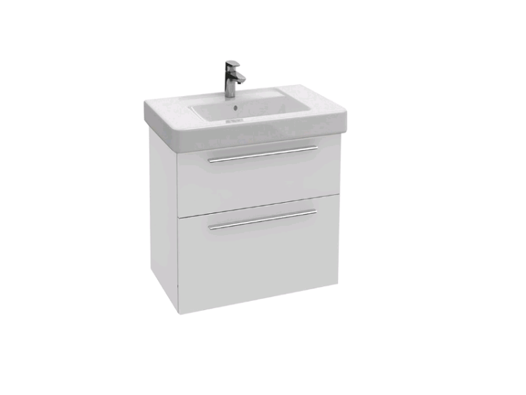 Тумба под раковину Villeroy & Boch Verity Design 750х450х575 мм вяз импрессо B02100PN