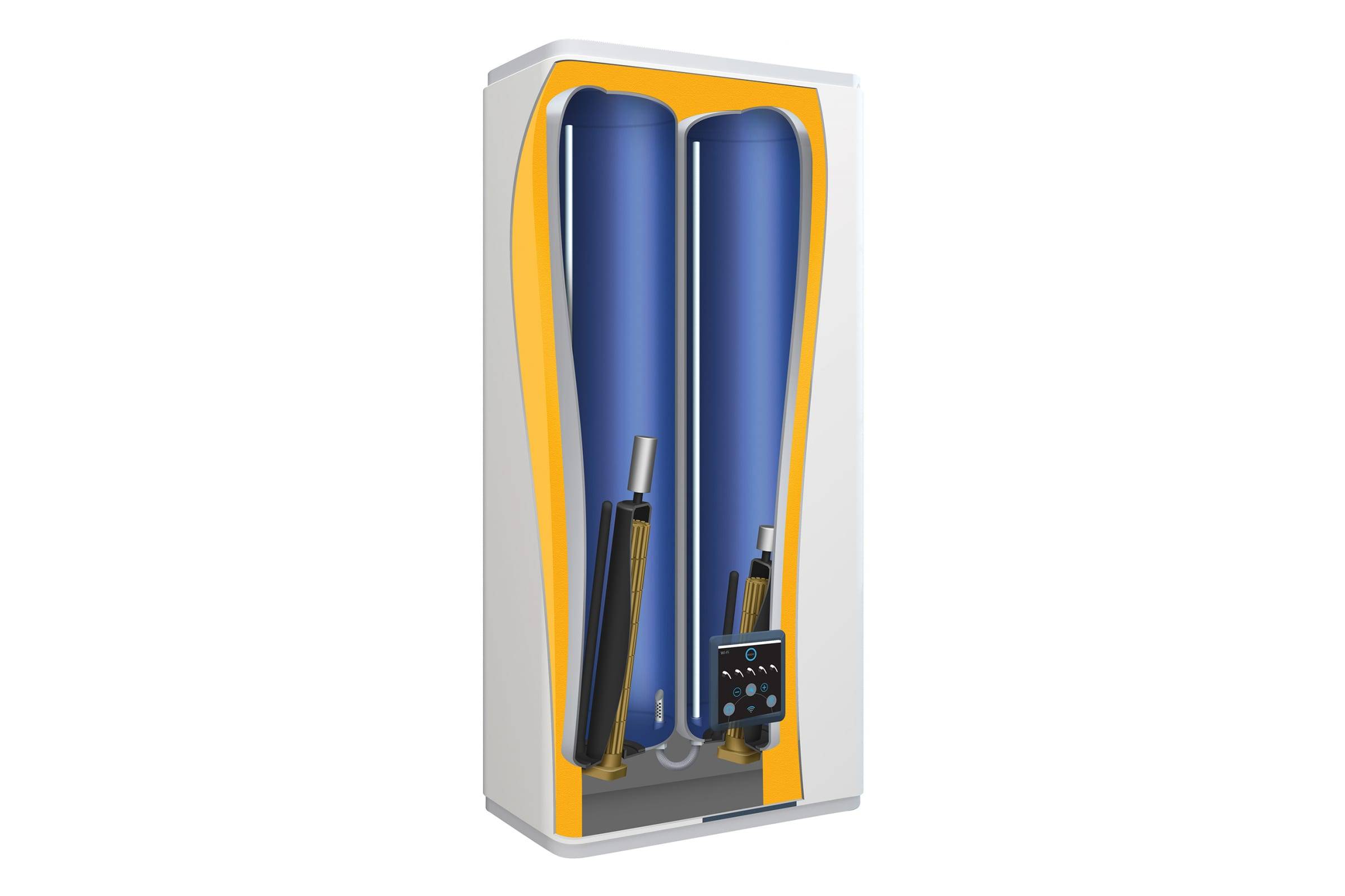 Водонагреватель накопительный плоский Atlantic VERTIGO STEATITE WIFI 50 50 л 831180