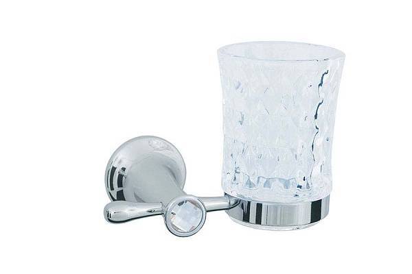 Стакан для зубных щеток подвесной Boheme Puro хром 10704