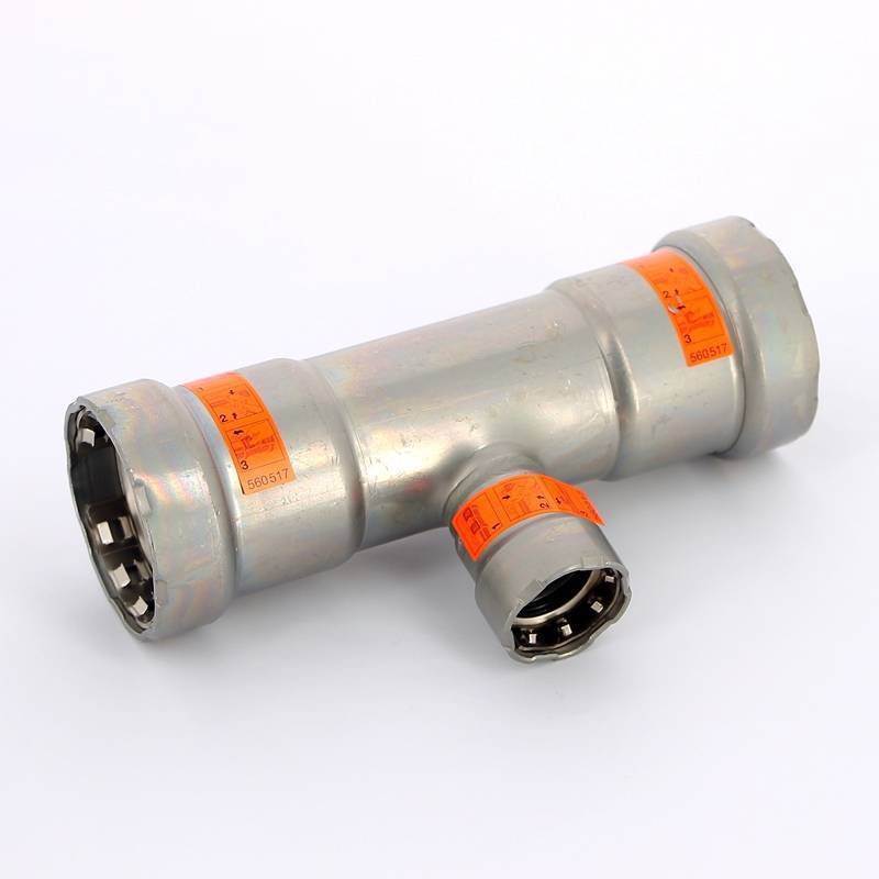 Тройник Viega Megapress 1 1/4x1/2x1 1/4 747794