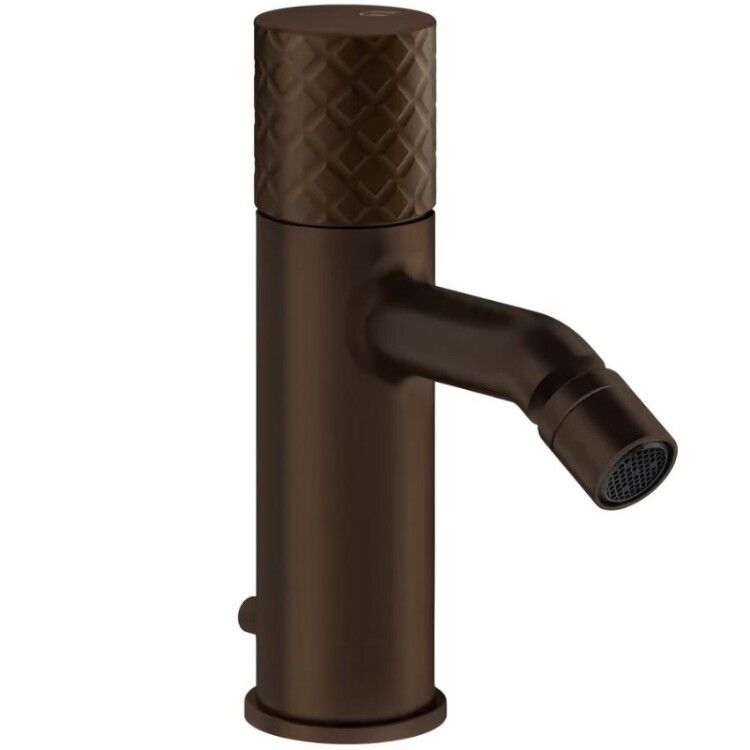 Смеситель для биде, Gessi, Habito Intreccio, цвет-Dark Bronze