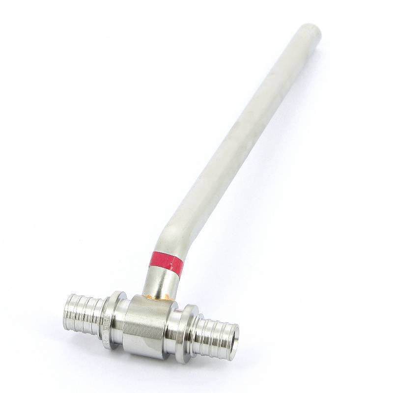 Тройник REHAU RAUTITAN с трубкой для подключения радиатора 16-500 мм 12408511001