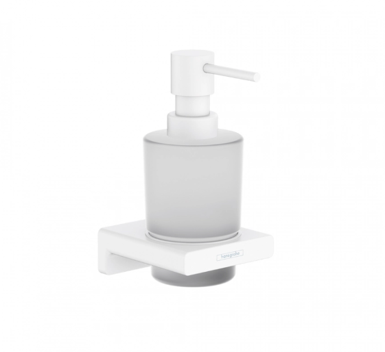 Дозатор для жидкого мыла Hansgrohe AddStoris белый матовый 41745700