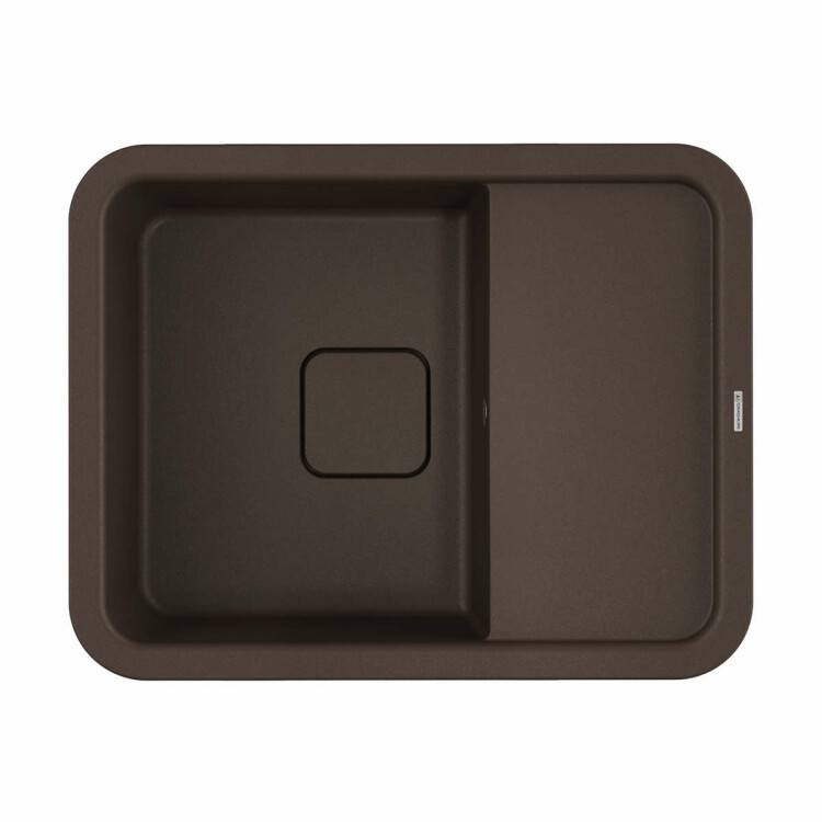 Кухонная мойка OMOIKIRI Tasogare 65 темный шоколад 650x510 мм 4993489