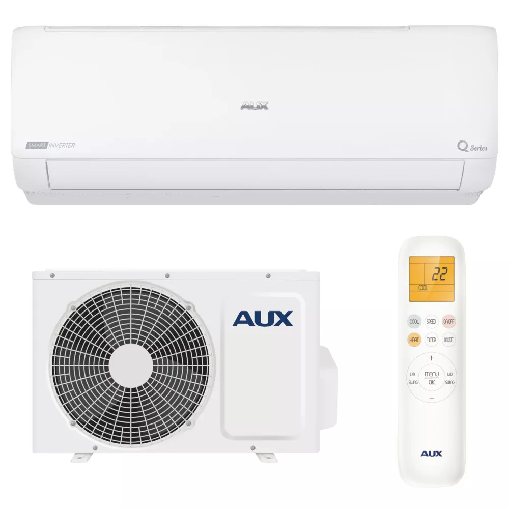 Кондиционер сплит-система AUX Q Light series On-Off ASW-H24A4/QH-R1 / AS-H24A4/QH-R1 ASW-H24A4/QH-R1/AS-H24A4/QH-R1
