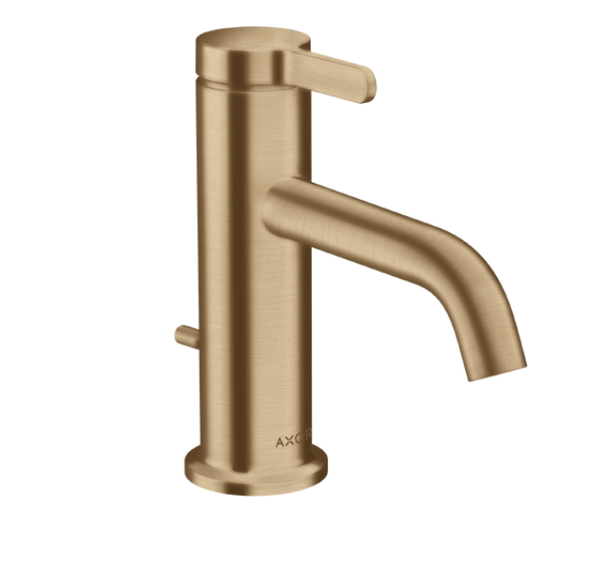 Смеситель для раковины Axor One шлифованная бронза 48000140