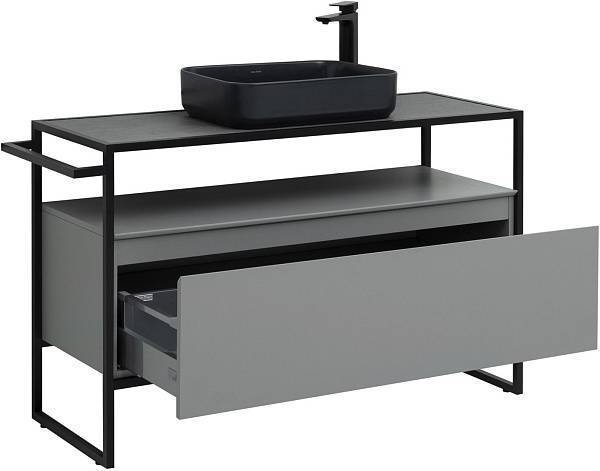 Тумба под раковину Allen Brau Priority 120 см платиновый матовый серый 1.31004.PGM