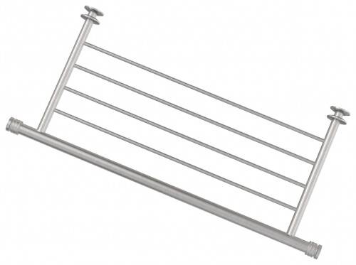 Полка прямая Сунержа 4П 470 мм сатин 071-2012-4470