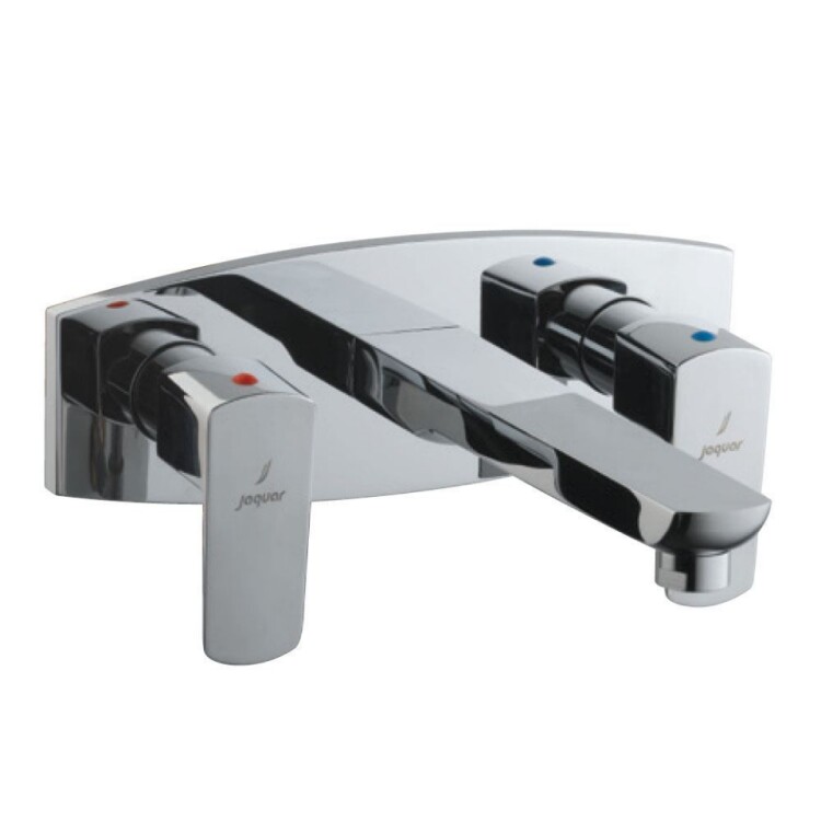 Смеситель для раковины Jaquar Kubix Prime настенный встраиваемый хром KUP-CHR-35433PM