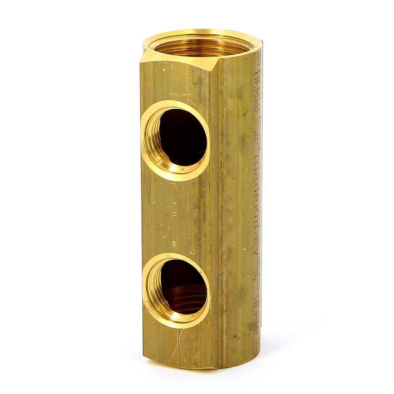 Коллектор магистральный Tiemme 1970 1 ВВ 2 выхода 1/2 ВР межосевое 50 мм 1970011