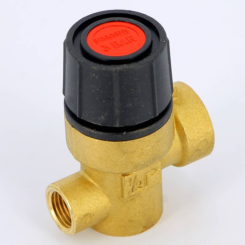 Клапан предохранительный Emmeti Sicura 1/2 ВВ 3 бар с отверстием для манометра 1/4 00206080