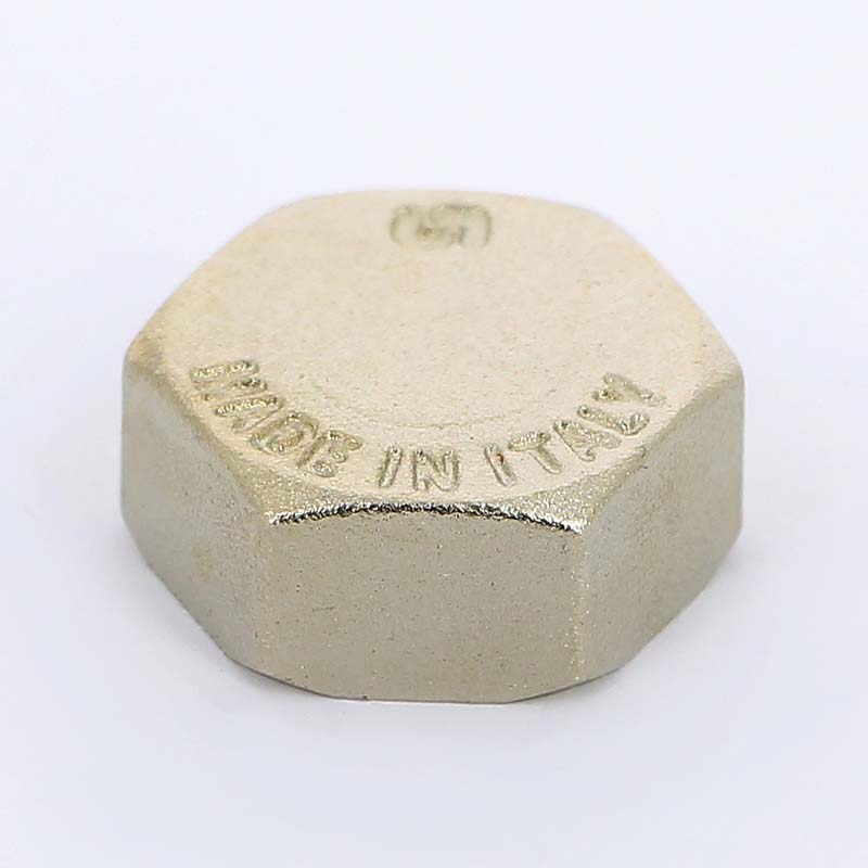 Заглушка резьбовая Uni-Fitt 602N 3/4 ВР никелированная 607N3000