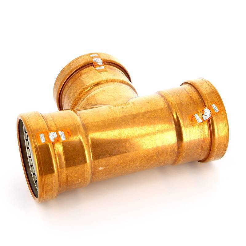 Тройник пресс медный Viega Profipress XL 76.1 мм 476960