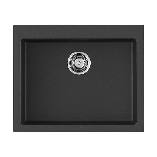 Кухонная мойка Omoikiri Bosen 61-BL Tetogranit 61 x 50 см черный 4991209