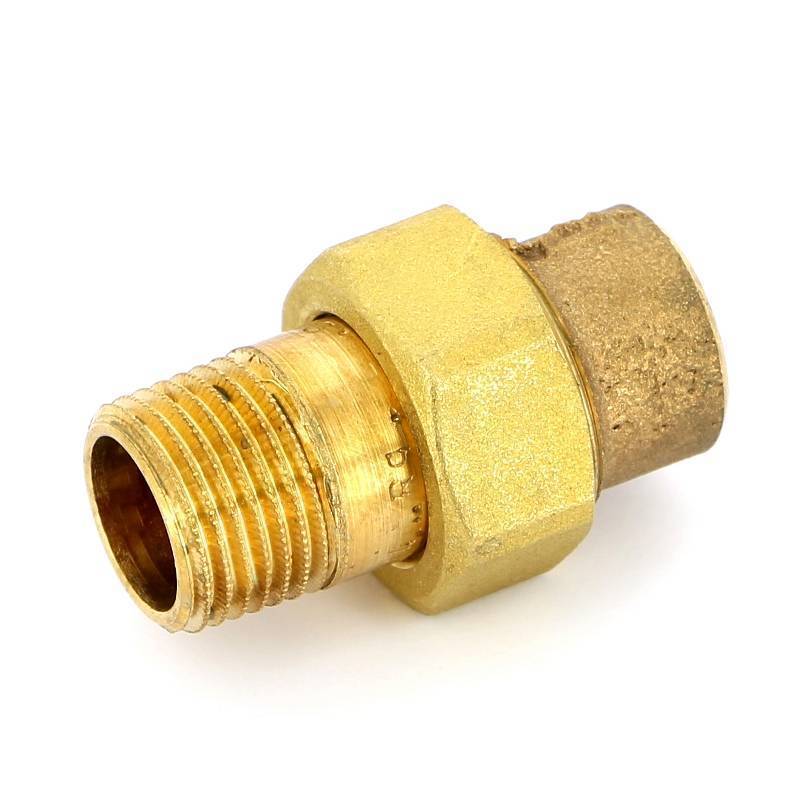 Сгон прямой IBP 4341G пайка-НР 18 мм x 1/2 бронза без прокладки 4341G 18x1/2