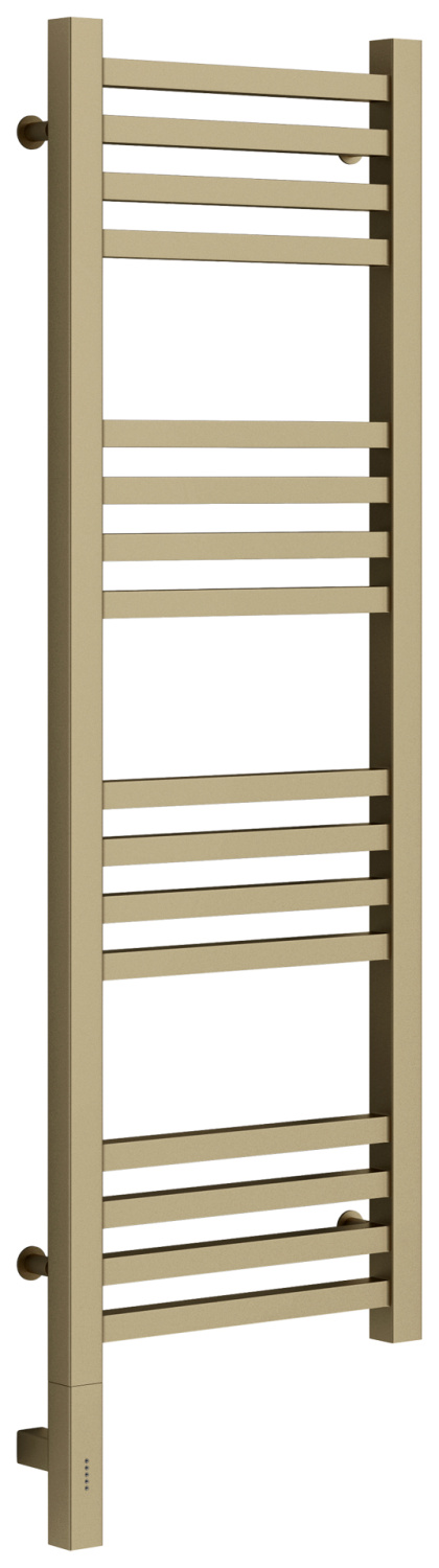 Полотенцесушитель электрический Сунержа Модус 3.0 330x1120 мм левый золотой шёлк матовый 32-5700-1030