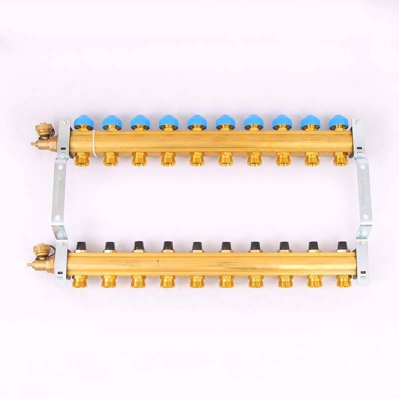 Коллекторная группа Watts HKV 1x3/4 EK 10 выходов с вентилями 10004188