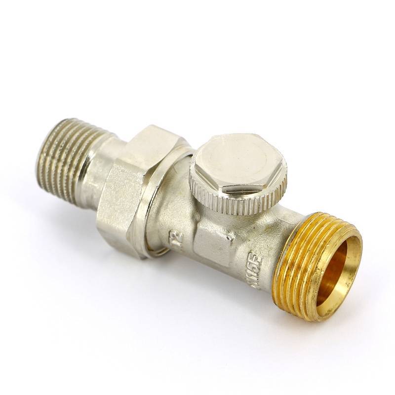 Вентиль обратный прямой Uni-Fitt THERMO 1/2 x 3/4 EK НН с разъемным соединением 174N2300