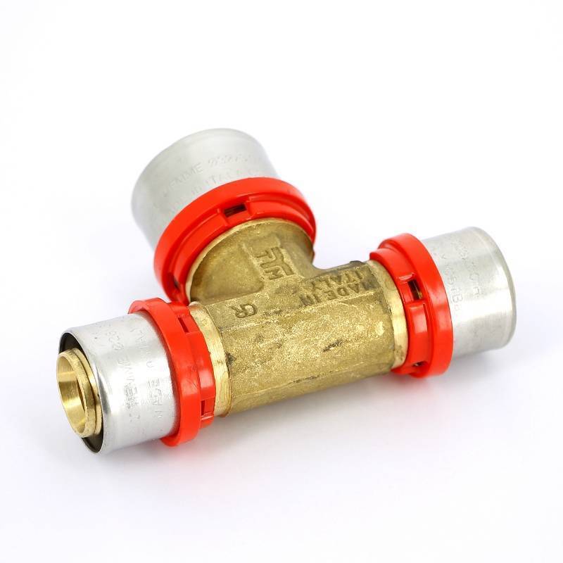 Тройник пресс Tiemme 26х32х26 мм 1650165