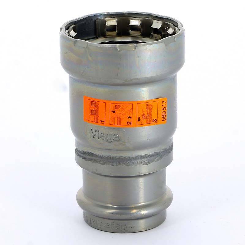 Переход пресс Viega Megapress оцинкованная сталь 35x1 1/4 718817