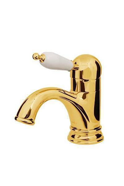 Смеситель для раковины Boheme Tradizionale Oro золото глянцевое 281