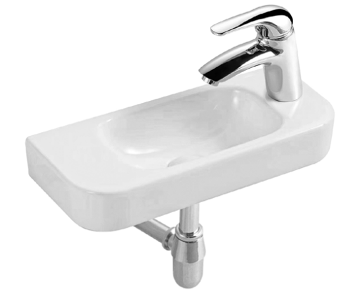 Раковина, Splendy, Memory, шгв 500-215-110, отверстия для смесителя-1, цвет-белый