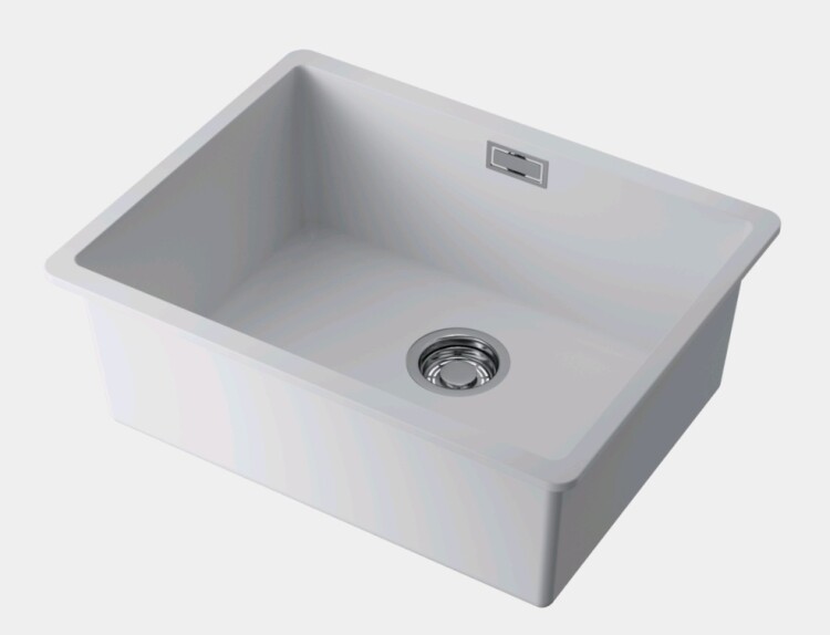 Кухонная мойка OMOIKIRI Kata 54-U 540x420 мм белая 4997519