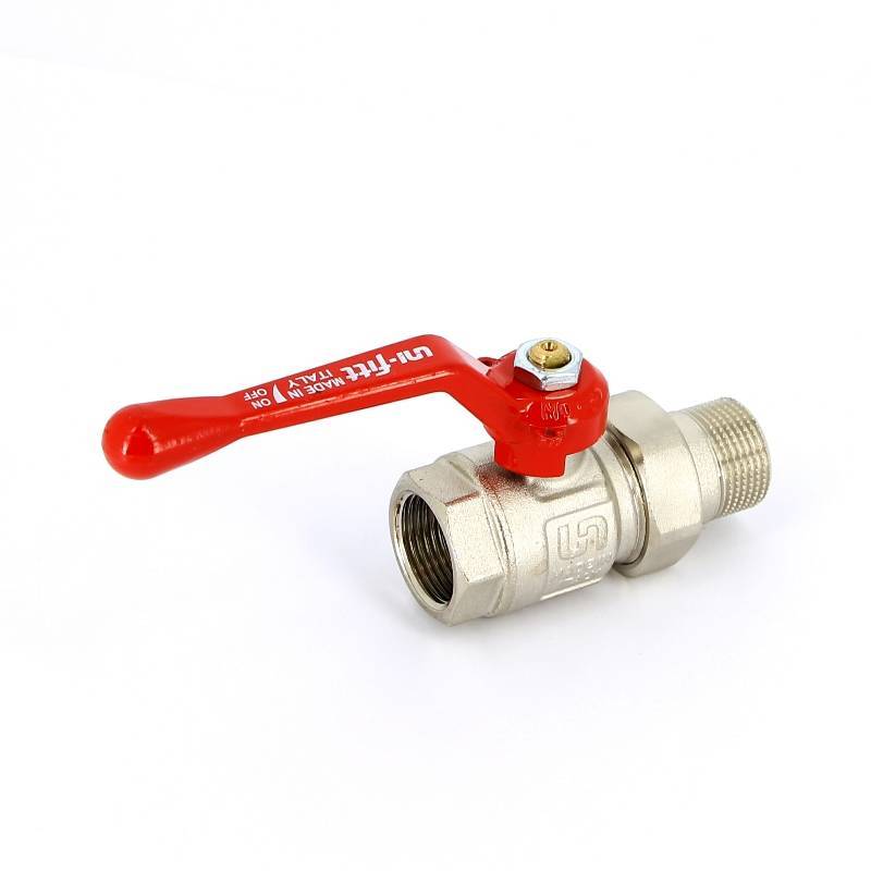 Кран шаровой Uni-Fitt полнопроходной НВ с разъемным соединением рычаг 3/4 113L3000