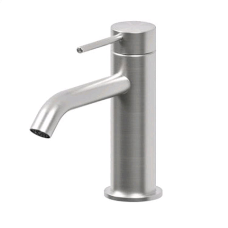 Смеситель для раковины Bossini Nobu однорычажный сталь матовая INZ201075