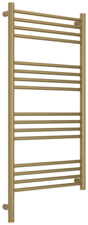 Полотенцесушитель электрический Сунержа Богема 3.1 1000x500 мм МЭМ нижнее подключение слева золотой шёлк 3260041050