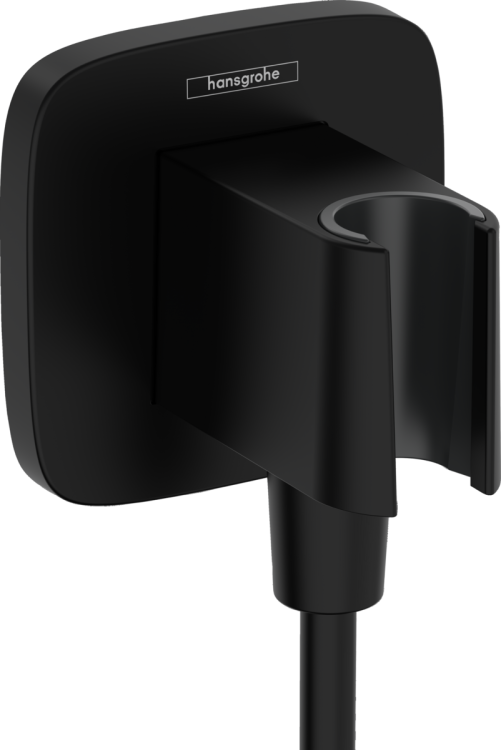Шланговое подсоединение hansgrohe FixFit Q матовый черный 26887670