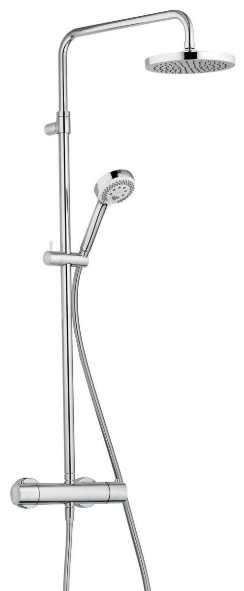 Душевая система Kludi LOGO DUAL SHOWER SYSTEM с термостатом хром 680920500