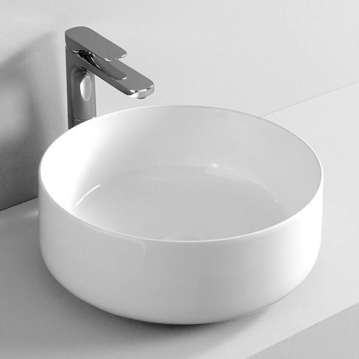 Раковина накладная Artceram Cognac 420x420 мм белый глянцевый Saniglaze COL0010134