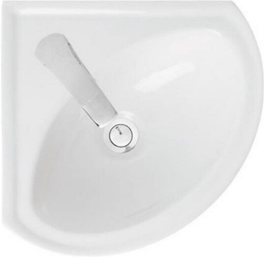 Умывальник угловой Veer ВКС белый S1 WB.CR/Veer/23-C/WHT.G/S1