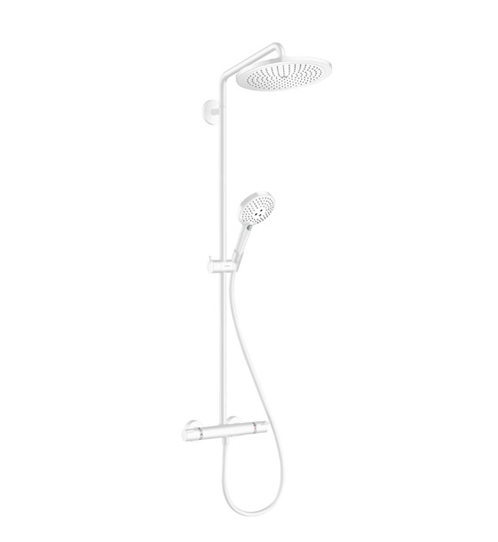 Душевая стойка с термостатом Hansgrohe Croma Select S 280 1jet белый матовый 26890700