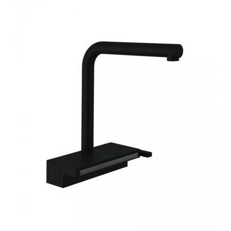 Смеситель для кухни Hansgrohe Aquno Select M81 черный матовый 73836670