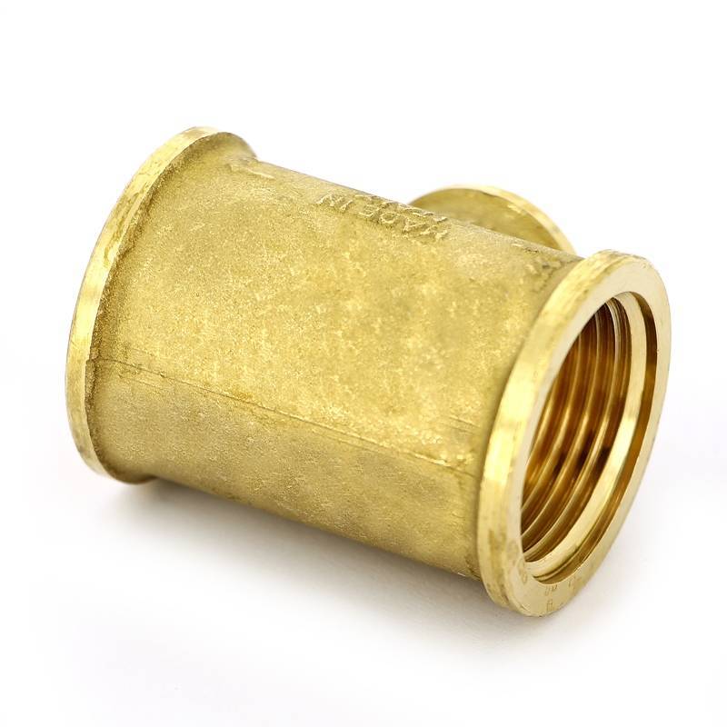 Тройник латунный Tiemme 1x1/2x1 ВР 1500037