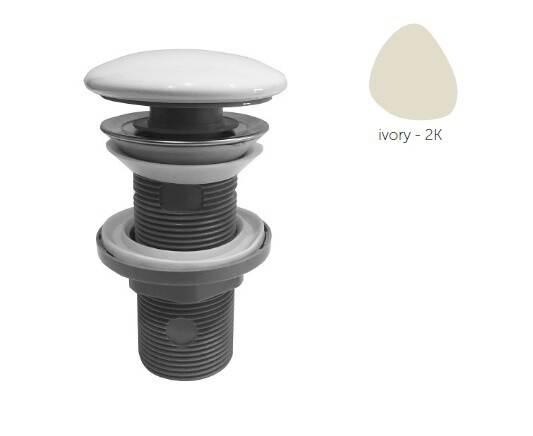 Донный клапан ISVEA Complementaries для раковины слоновая кость матовый 38TP0165I