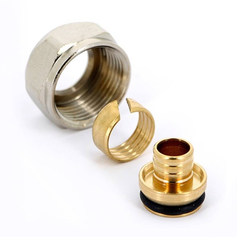 Соединитель обжимной Uni-Fitt 16x2.0 мм - 3/4 EK для полиэтиленовых труб 681N1634