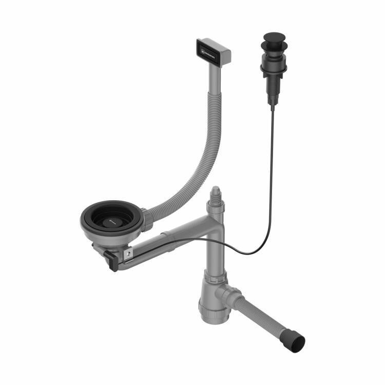 Слив-перелив для моек OMOIKIRI WK-1-GB-A графит 4956767