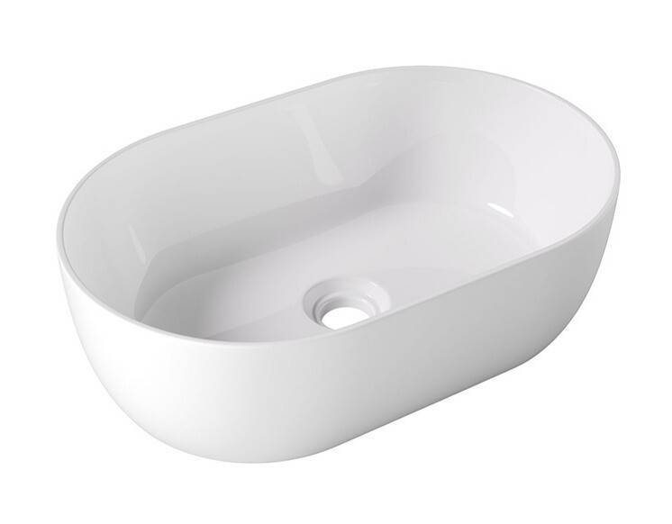 Раковина накладная Alice Ceramica Unica 550х350х170 мм белый 32120101