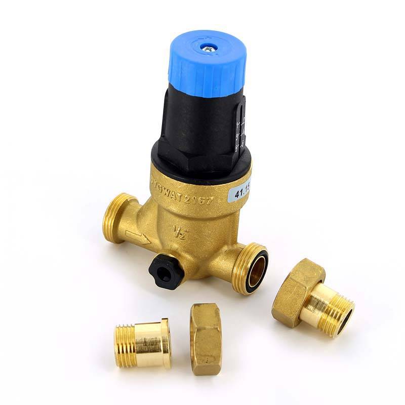 Редуктор давления Watts DRV 1/2 1.5-6.5 бар PN25 с отверстием под манометр 10015770