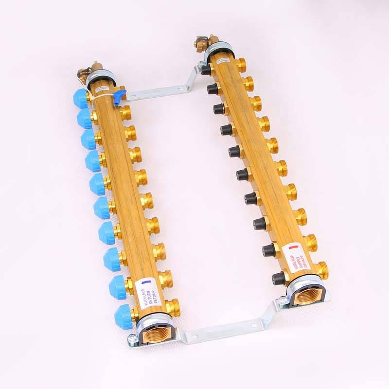 Коллекторная группа Watts HKV 1x3/4 EK 10 выходов с вентилями 10004188