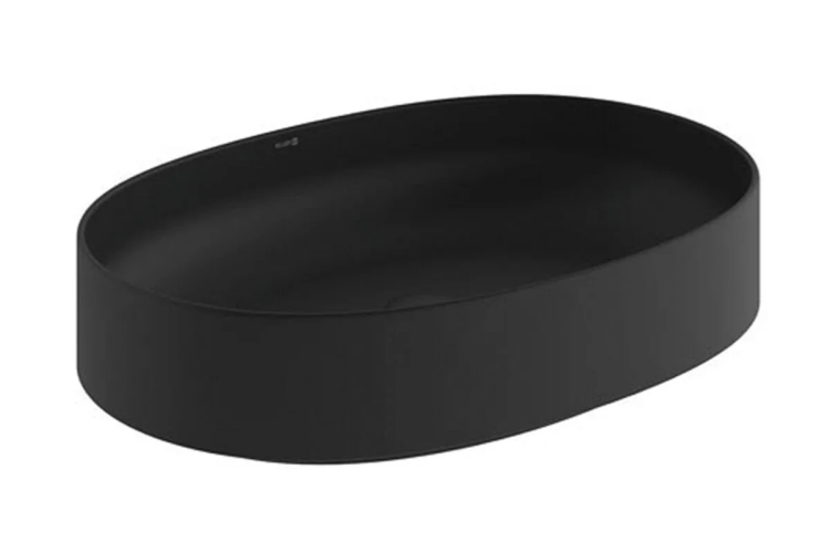 Раковина накладная Kludi RESA O 600x400 мм черный матовый 58CW2039