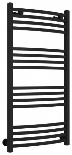 Полотенцесушитель водяной Сунержа Аркус 1000x500 мм черный матовый 31-0251-1050