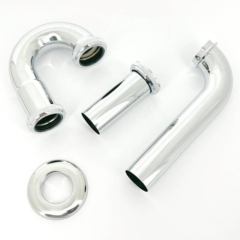 Сифон для умывальника Arrowhead латунный P-образный 1 1/4 80x168 мм 730006