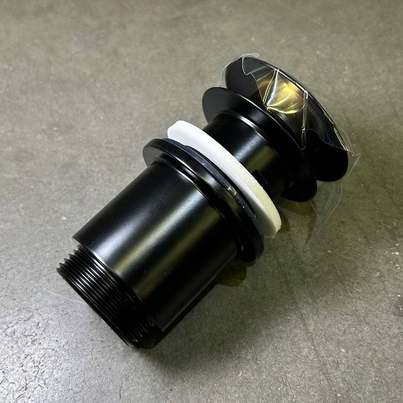 Донный клапан Arrowhead 1 1/4 80 мм с переливом черный 740008