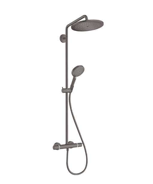 Душевая система Hansgrohe Croma Select S 280 с термостатом цвет шлифованный черный хром 26890340