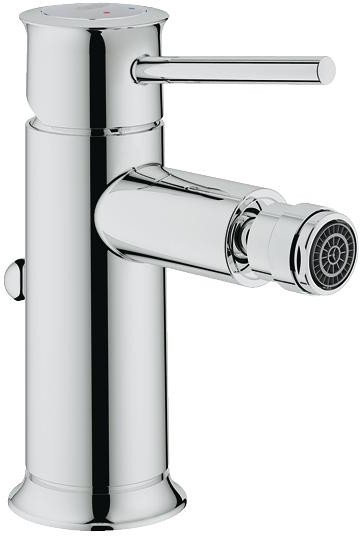 Смеситель для биде GROHE BauClassic с донным клапаном хром 32864000
